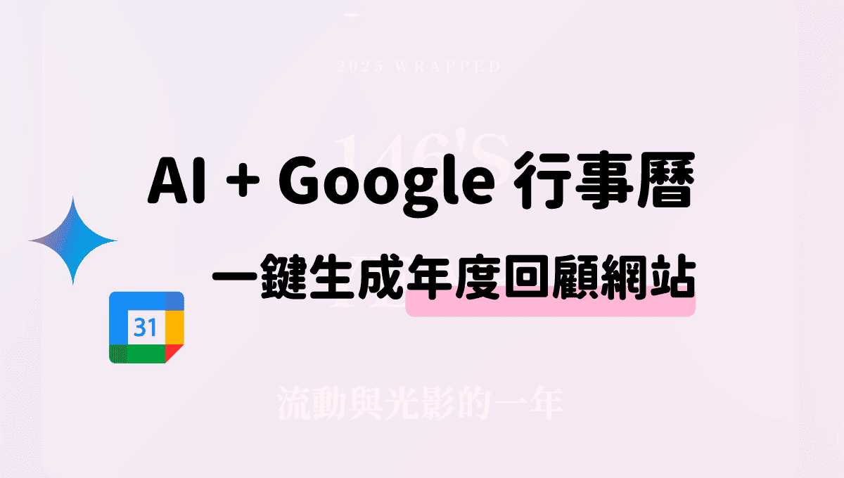 AI生成年度回顧網站